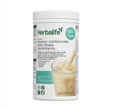 Formula 1-Shake Ananas & Kokosnuss Saisonale Edition 550 g